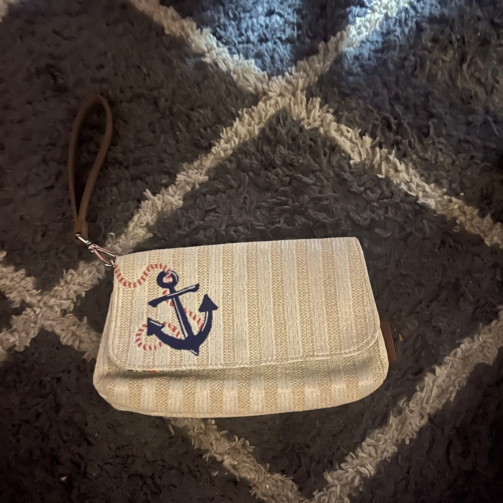 Vera Bradley Nautical Vacation pattern wristlet